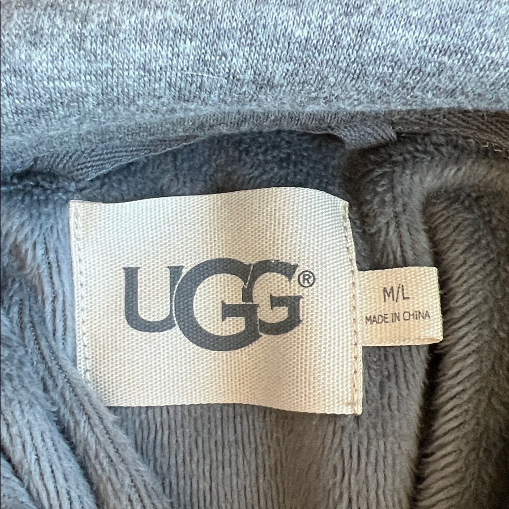 UGG Heather Gray Funnel Neck Poncho - Picture 8 of 9